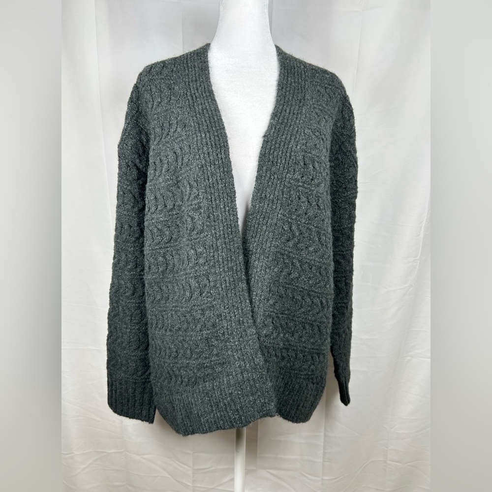 Universal Thread Open Cardigan XS/S Green Knit Casual Layer
